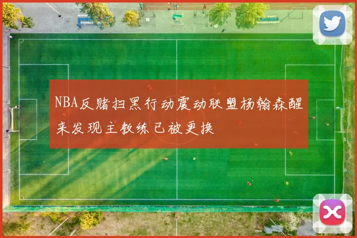 NBA反赌扫黑行动震动联盟杨翰森醒来发现主教练已被更换