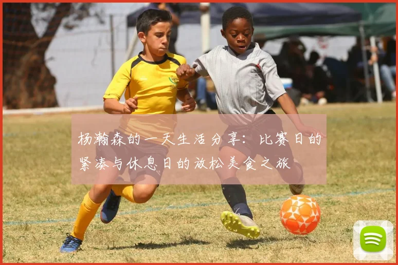 杨瀚森的一天生活分享：比赛日的紧凑与休息日的放松美食之旅
